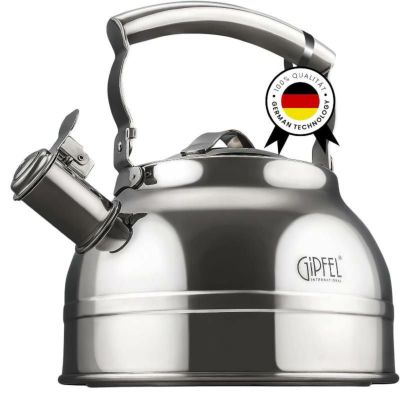 笛吹ケトル やかん 2.2L ステンレス IH対応 Whistling Tea Kettle Stovetop