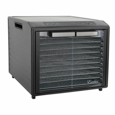 食品乾燥機 ディハイドレーター 10段 クロムトレー 60時間 タイマー機能 エクスカリバー Excalibur Select Digital Dehydrator DH10SCSS13 家電