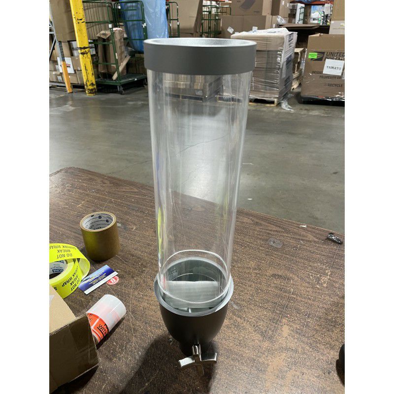 フードディスペンサーサーバー壁掛け5連各9.5Lシリアルスナックキャンディーゼリービーンズコーヒー豆ホテルレストランRossetoEZ574EZ-SERVFiveCanisterWall-MountedSnack/CerealDispenser