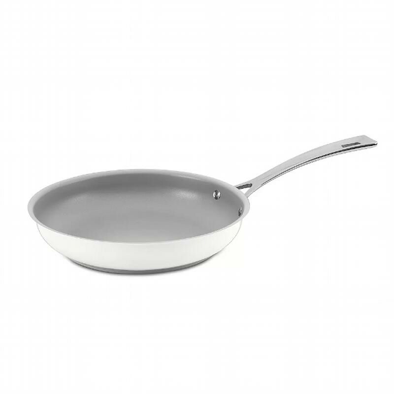 フライパン20cmセラミックIH対応PTFEフリーPFOAフリークイジナートCuisinart59I22-20BKOpenSkillet,8",Black