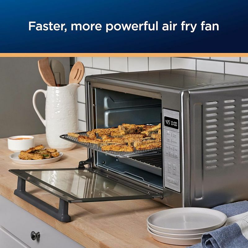 ブラックアンドデッカーコンベクションオーブンBlack+DeckerCrisp'NBakeAirFryToasterOven
