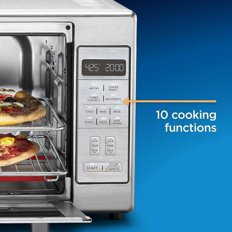 ブラックアンドデッカーコンベクションオーブンBlack+DeckerCrisp'NBakeAirFryToasterOven