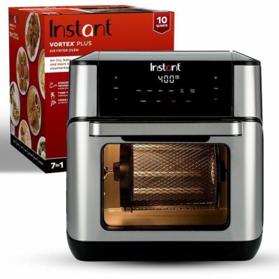 ロティサリー コンベクションオーブン エアフライ 食品乾燥 チキン Instant Pot 10QT Air Fryer, 7-in-1 Functions with EvenCrisp Technology that Crisps, Broils, Bakes, Roasts, Dehydrates, Reheats & Rotisser