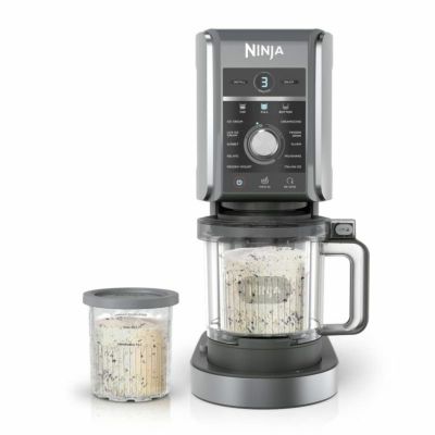 ニンジャ アイスクリームメーカー ジェラート シェイク Ninja CREAMi XL Deluxe 11-in-1 Ice Cream and Frozen Treat Maker NC501 家電