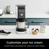 ニンジャアイスクリームメーカージェラートシェイクNinjaNC301CREAMi,IceCream,Gelato,Milkshake,Sorbet,andSmoothieBowlMaker,7One-TouchPrograms,Silver家電
