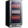 ビルトイン冷蔵庫最大80缶カウンター下ブラックKoldfrontBBR900BL80Can15InchWideBuilt-InBeverageCooler-Black
