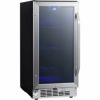 ビルトイン冷蔵庫最大80缶カウンター下ブラックKoldfrontBBR900BL80Can15InchWideBuilt-InBeverageCooler-Black