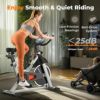 フィットネスバイクエアロバイクエクササイズバイクフライホイール静音設計ホームジムトレーニングYOSUDAIndoorCyclingBike