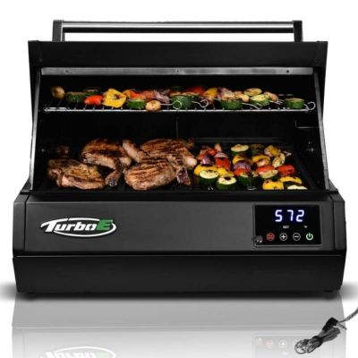バーベキュー BBQ アウトドア 電気グリル Turbo E Outdoor Electric Grill 家電