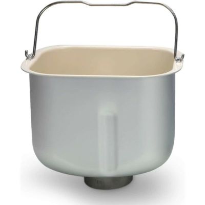 KBS ホームベーカリー ブレッドメーカー マシーン用 セラミックパン ボウル ボール パーツ 部品 KBS Bread Machine Liner, Bread Pan with Kneading Paddle for 2LB KBS Bread Machine, Bread Maker Universal Repla