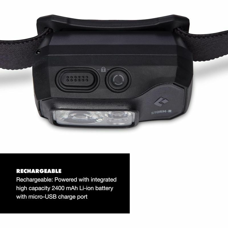 充電式ブラックダイヤモンドヘッドランプライト300ルーメンアストロBlackDiamondAstro300-RHeadlamp