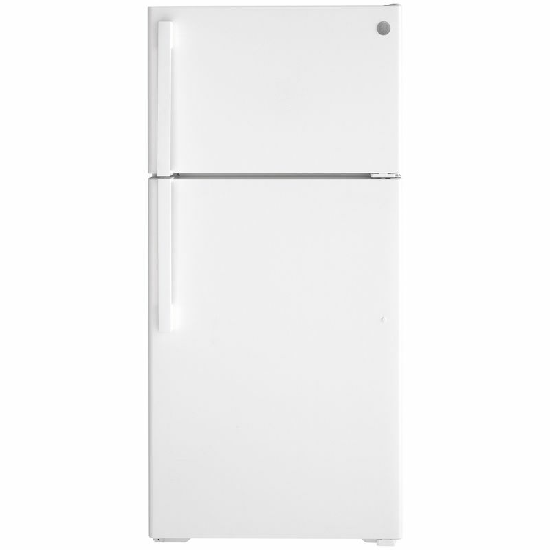GE 冷蔵庫 冷凍庫 442L 幅71cm LED照明 自動霜取 ホワイト 白 GE 15.6
