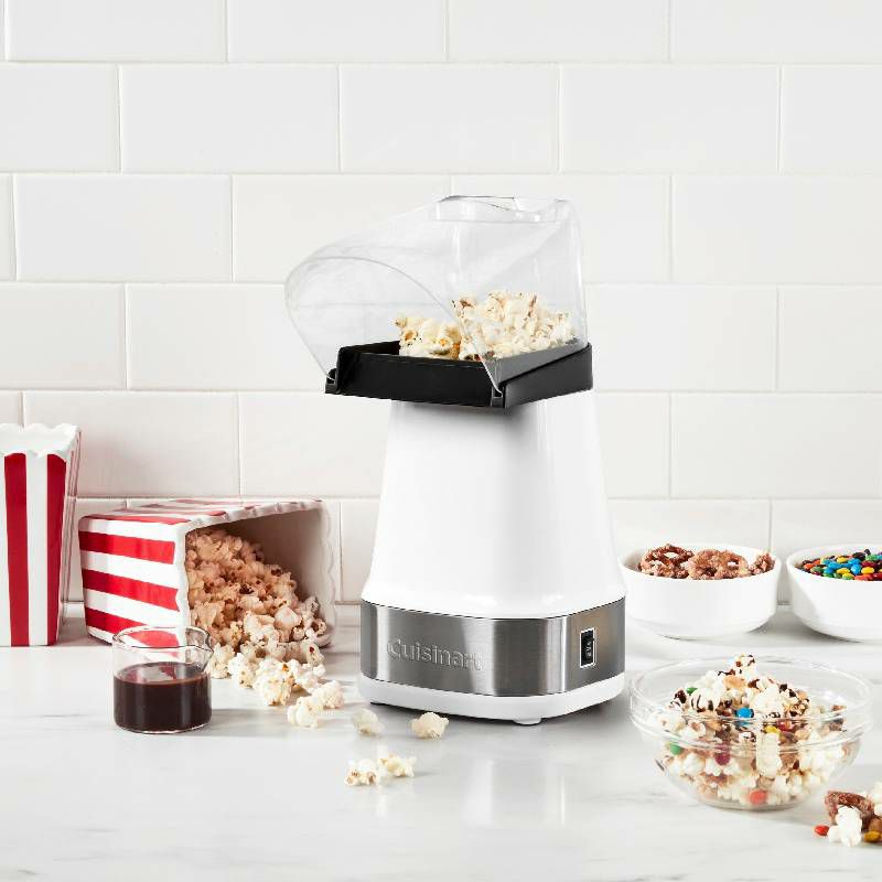 【30日間返金保証】【送料無料】クイジナートポップコーンメーカーイージーポップホワイトCuisinartCPM-100WEasyPopHotAirPopcornMaker【smtb-k】【kb】【RCP】