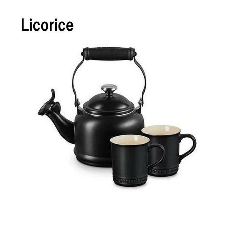 ルクルーゼ 笛吹ケトル デミ マグ カップ セット やかん 1.1L IH対応