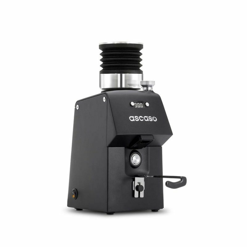 アスカソ社 グラインダー 豆挽き 64mm フラット刃 ブラック Ascaso H64